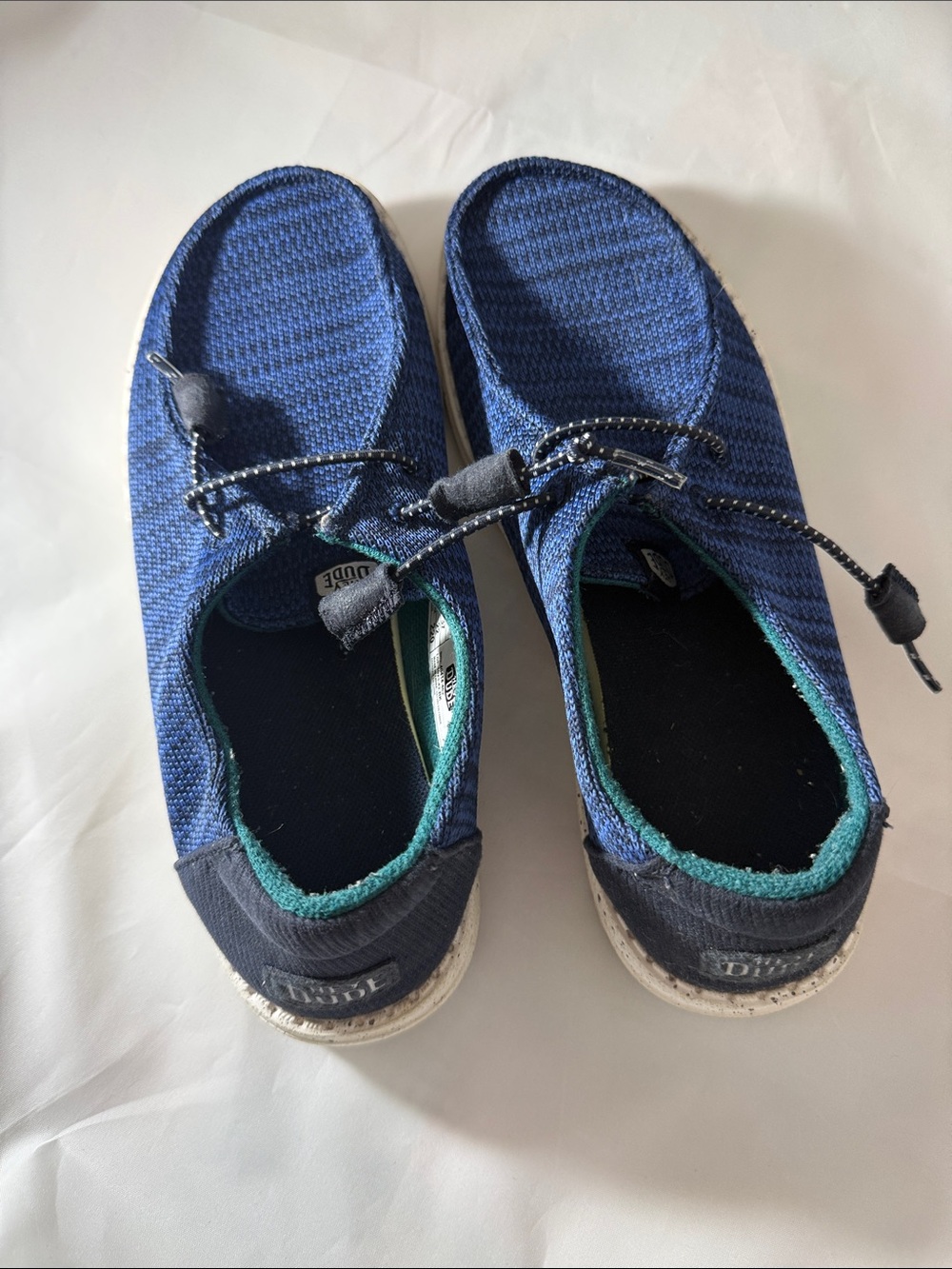 Hey Dude Women's Slip-On Sneakers in Navy Blue - Picture 3 of 4
